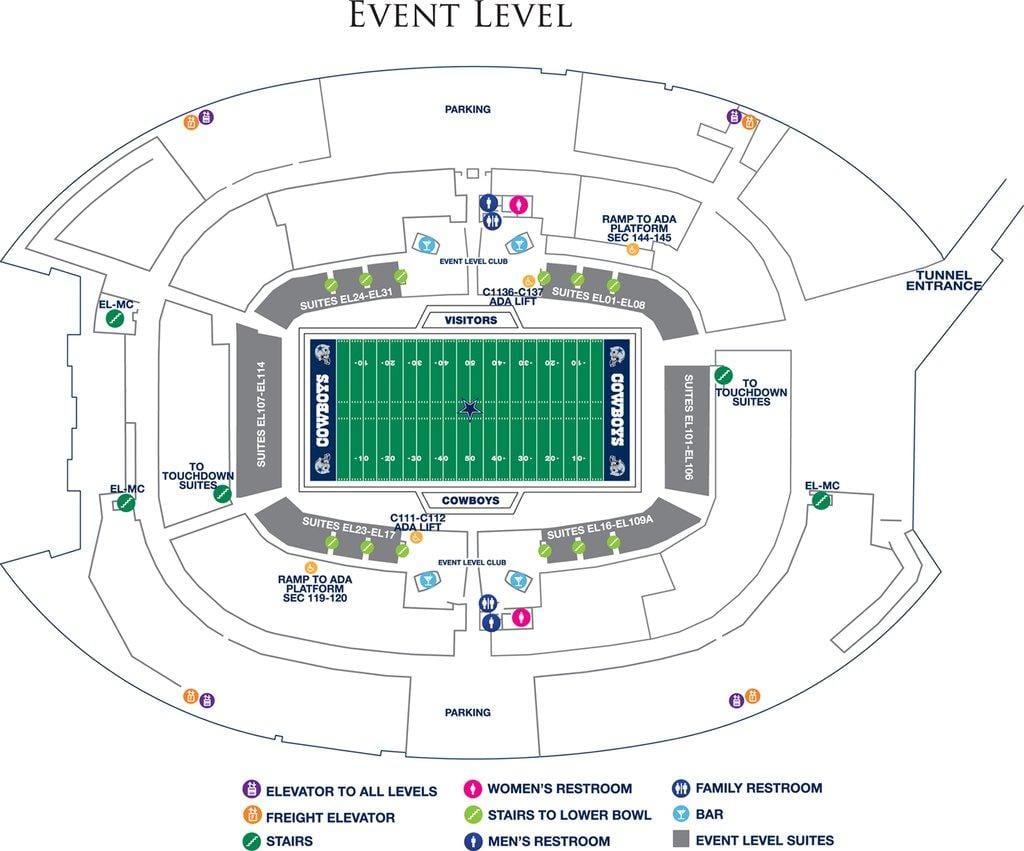 Kauboji parking kartu za stadion